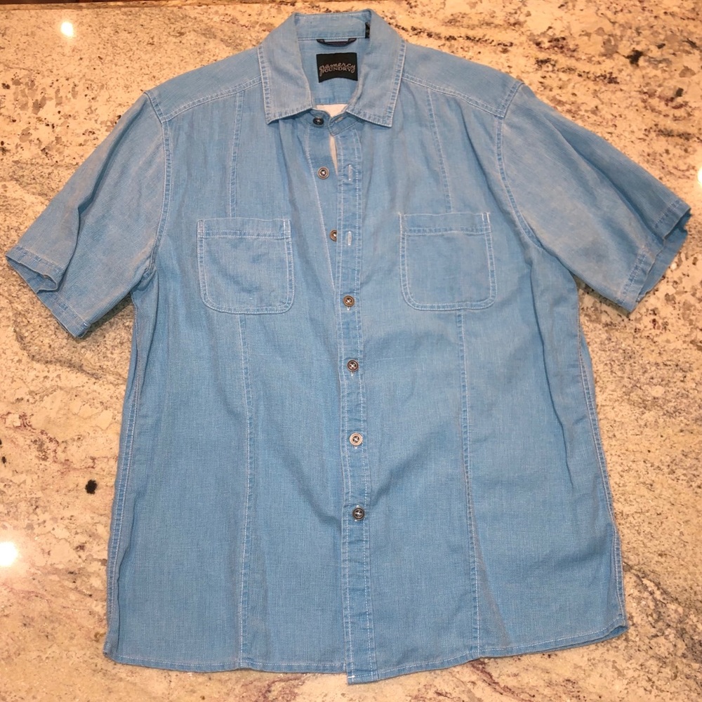 Gramercy Foundry short sleeve button down